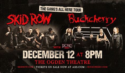 skid row buckcherry ogden